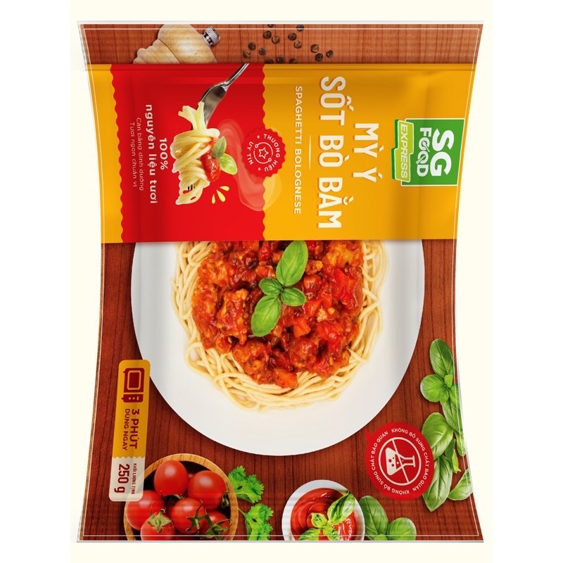 Mỳ ý sốt bò bằm sg food | BigBuy360 - bigbuy360.vn