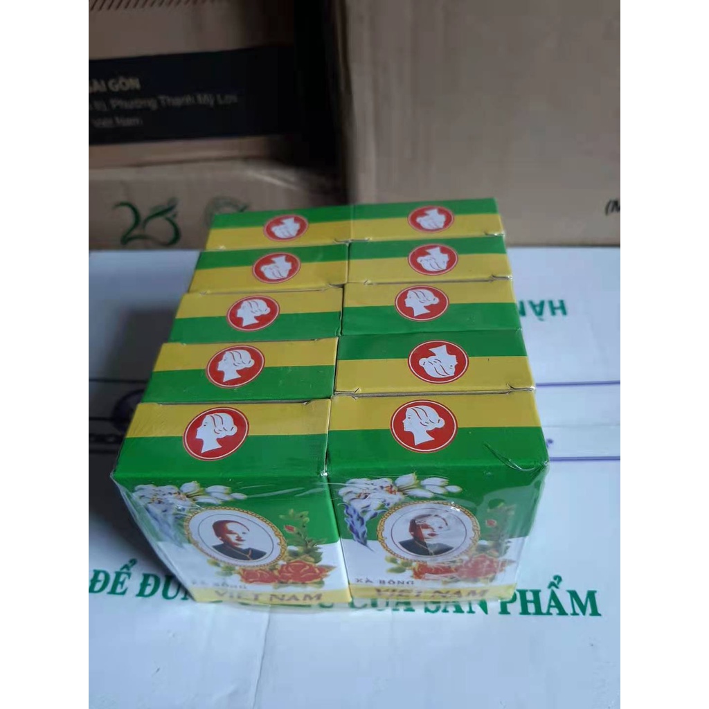 Xà Bông Cục Cô Ba Việt Nam 65g (10 cục)