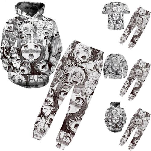 Bộ Áo Hoodie Và Quần Dài Hóa Trang Nhân Vật Hentai Manga 3D