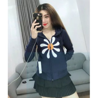 Áo khoác nữ da cá in bông hàn quốc
