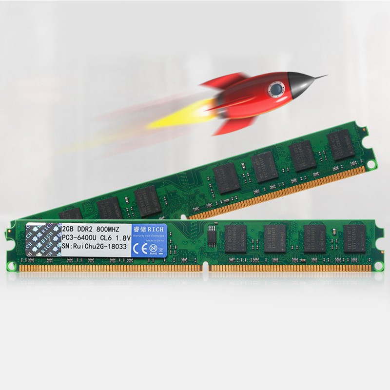 Bộ Nhớ Ram Ruichu Ddr2 2g 800mhz 1.8v 240pin Cho Máy Tính | BigBuy360 - bigbuy360.vn