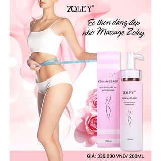 Kem Massage Tan Mỡ Zoley 200ml
