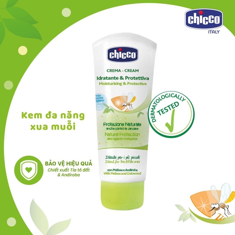 Kem đa năng xua muỗi Chicco 100ml