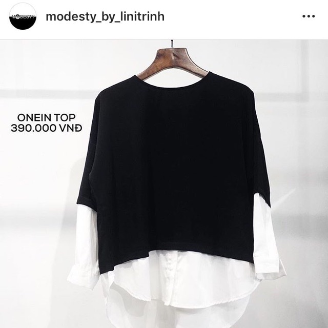 Áo basic modesty