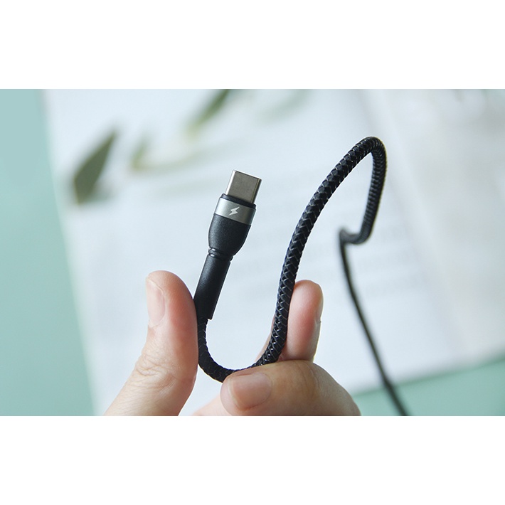 Cáp Sạc Nhanh Type C / Micro USB  Dây Dù Siêu Bền Remax RC-124A Chính Hãng 1 Mét