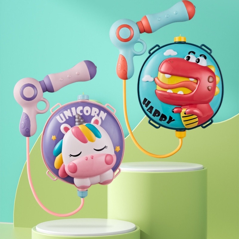 Súng nước đồ chơi, Balô súng bắn nước Umoo, đồ chơi ngoài trời đi biển hồ bơi cho bé