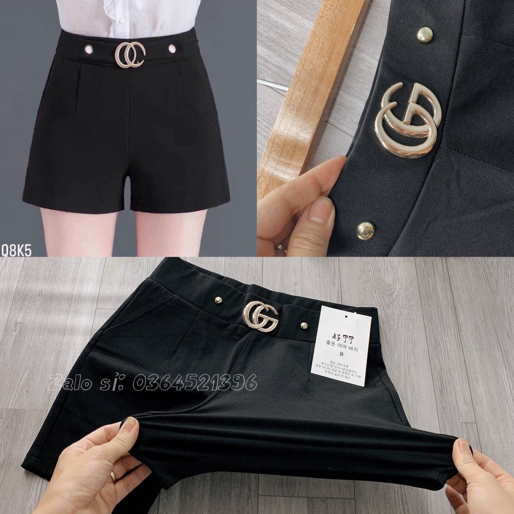 Quần SHORT Mercy Nữ Chất UMI Hàn |Hàng loại 1| Quần Đùi nữ, Cạp Cao, Co giãn bền đẹp