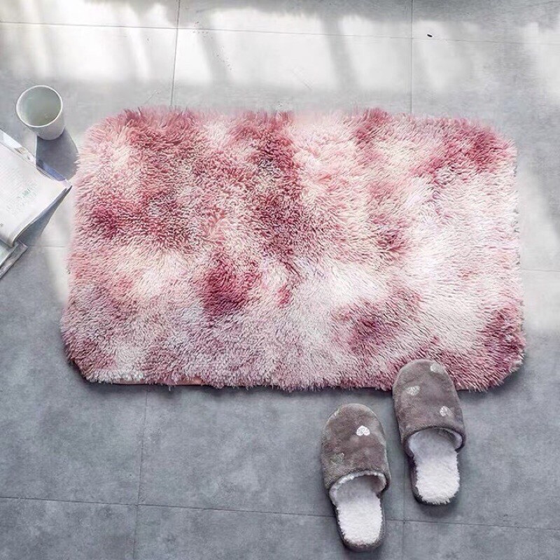 Thảm chùi chân, thảm chụp ảnh sản phẩm lông loang cao cấp kt 40x60