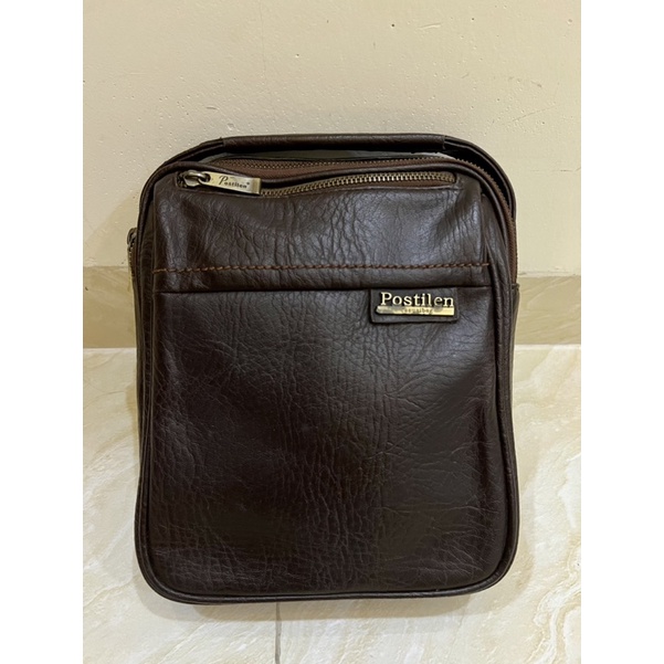 Túi si hiệu da thật