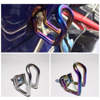 Móc treo đồ xe máy titan và inox 304