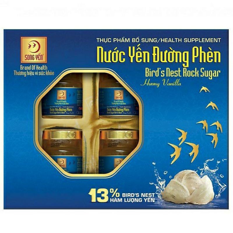 Nước yến Song Yến 13% ngon thơm khuyến mãi