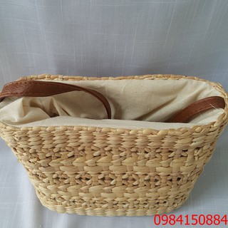 Túi lục bình đan hoa thị phối ruybang