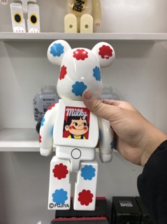 [CÓ SẴN][Ảnh tự chụp] Bearbrick Peko Milky Hoa 400%
