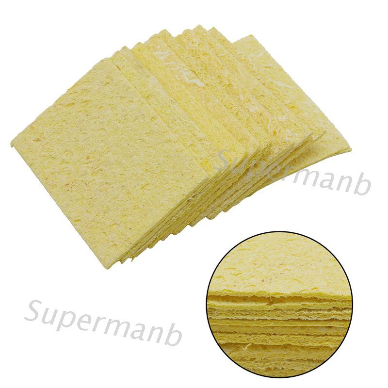 Set 10 Miếng Bọt Biển Vệ Sinh Dụng Cụ Hàn Điện Chuyên Dụng