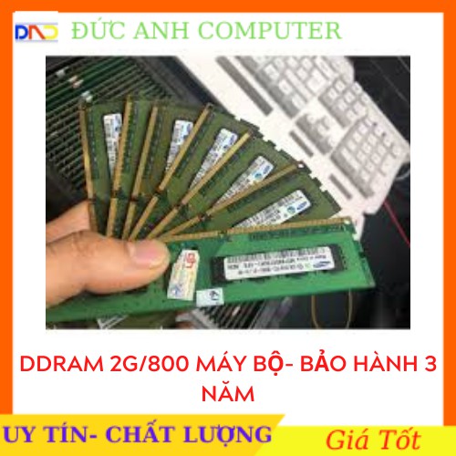 Ram 2g Bus 800 - DDR2 - Hàng Tháo Máy Bộ - Bảo Hành 3 Năm | BigBuy360 - bigbuy360.vn