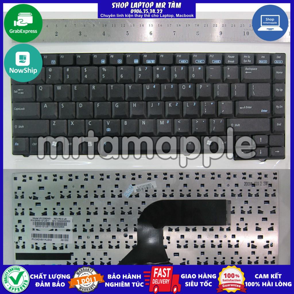 (KEYBOARD) BÀN PHÍM LAPTOP ASUS A3V dùng cho A3V A3L A3G A4 A7 F5 M9 M930 R20 R200 R201 R202 R20 X59 Pro50