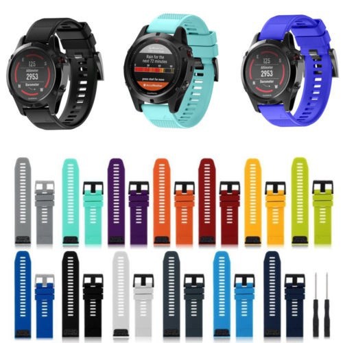 Dây đeo thay thế 22mm bằng silicon cho Fenix6/ Fenix6Pro/ Fenix 5/ Fenix 5 Plus/ Forerunner 935