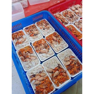 Càng cua + thịt cua + gạch cua