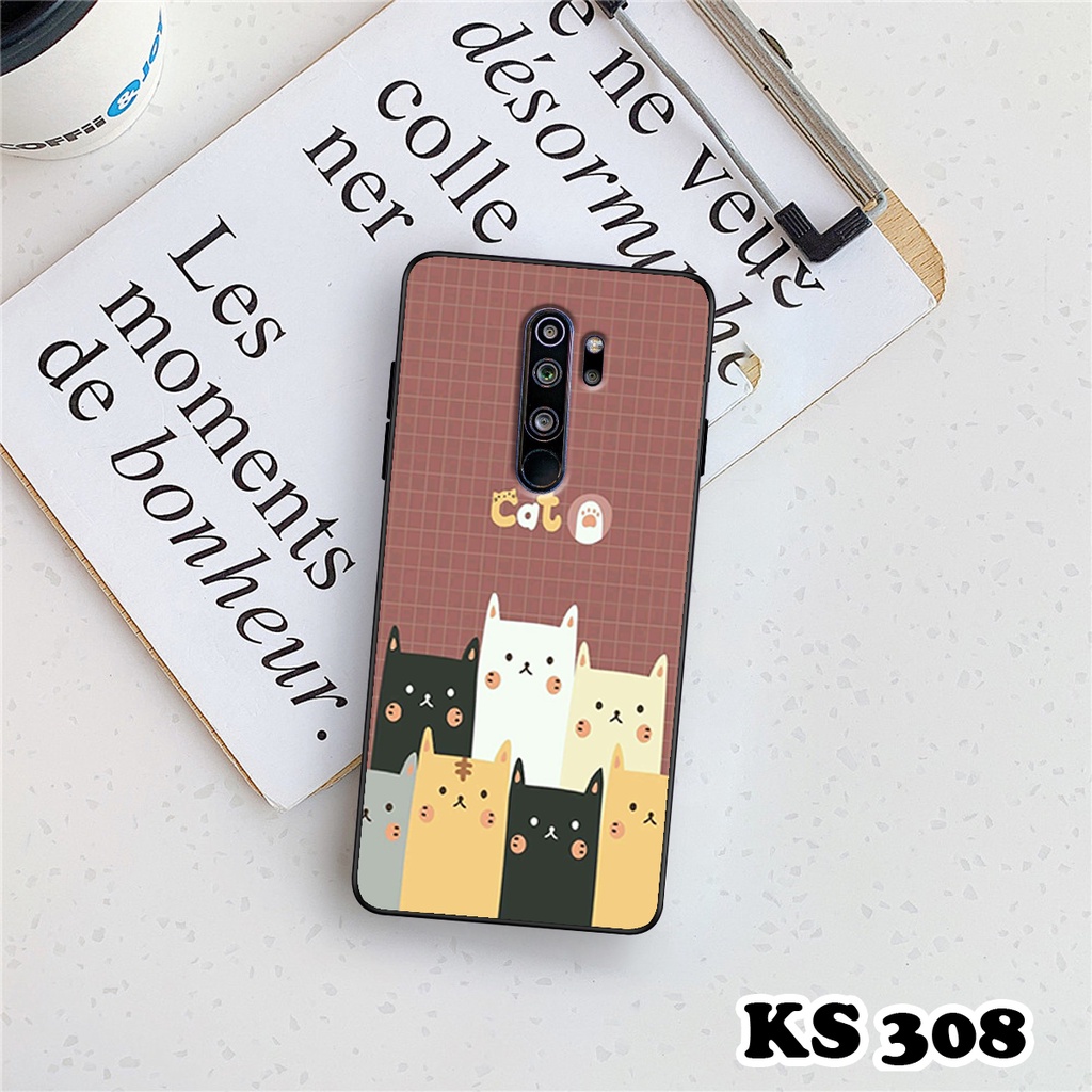 Ốp lưng Xiaomi Redmi Note 8 - Xiaomi Redmi Note 8 Pro - Ốp in hình mèo con ngộ nghĩnh - lưng nhám viền TPU cao cấp
