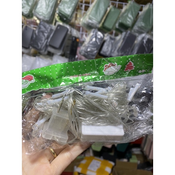 Đèn nháy bóng kim nhấp nháy , tranh trí noel, tết nhiều chế độ màu sắc