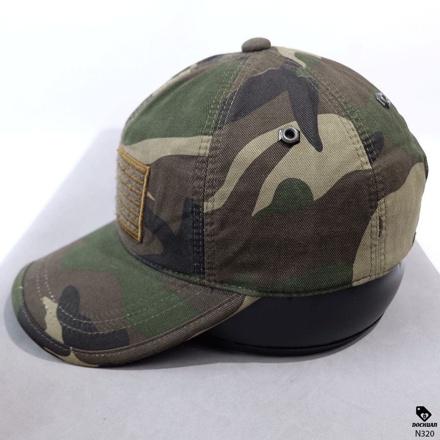 Nón kết army logo hình chữ nhật lớn N320. Hàng VNXK bản cao cấp FreeSize Unisex