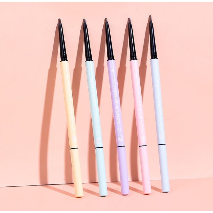 Bút Chì kẻ mày XIXI nét mảnh đều màu tự nhiên Thin Eyebrow Pencil