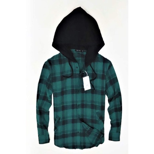 Áo khoác unisex sơmi dạ có mũ xuất dư xịn VNXK