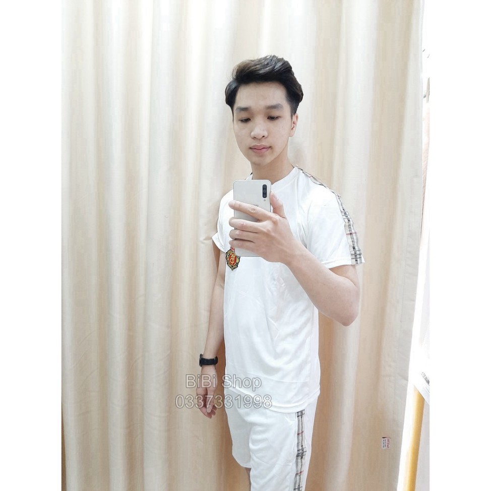 [ẢNH THẬT]Bộ Đồ Nam, Bộ Hè Nam Thêu Logo Vương Miện B Cao Cấp BB21 | BigBuy360 - bigbuy360.vn