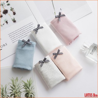 [Siêu rẻ đẹp] Quần lót nữ cotton tông màu nhẹ chất mát co dãn thấm hút mồ hôi phù hợp mùa hè thiết kế thời trang_QL99