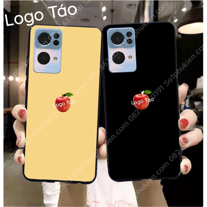Ốp lưng Oppo Reno 7 4G 5G / 7z (7 z) / 7 pro pro giả iphone ép kính nano chống bể
