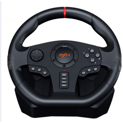 Vô lăng chơi game PXN V900 Gaming Racing Wheel - Vô lăng 270/900 độ, số tự động, Có RUNG hỗ trợ PS3, PS4, Xbox One, Nint
