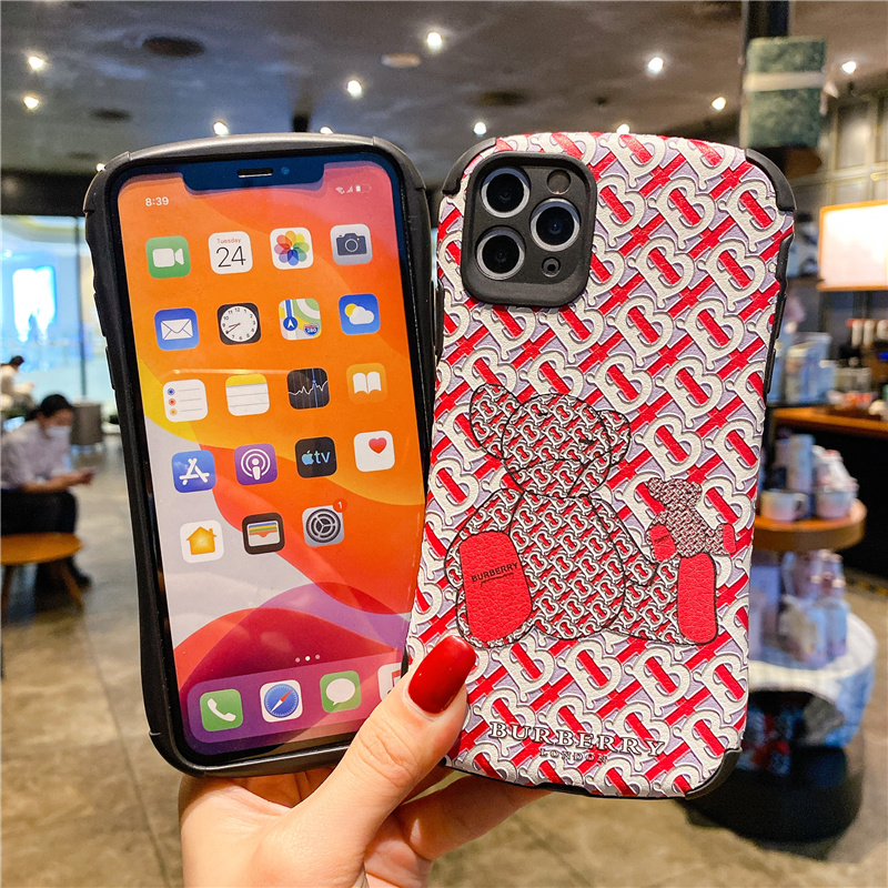Ốp Lưng Da In Hình Burberry Cho Iphone 12 Pro Max Ip11 X Xr 7 8 Plus Xs Max | BigBuy360 - bigbuy360.vn