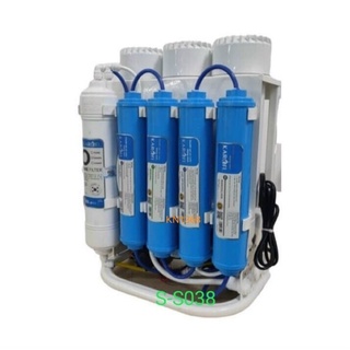 MÁY LỌC NƯỚC AQUASEA/AQUA 7 CẤP KHÔNG TỦ / MÁY LỌC NƯỚC RO ĐỂ GẦM/ LỌC TRƯỚC MÁY ION KIỀM ( BỘ CÓ ĐẦY ĐỦ PHỤ KIỆN RỒI)