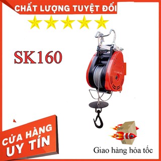 Máy tời điện nhanh kenbo sk160 30m 220v - bảo hành chính hãng