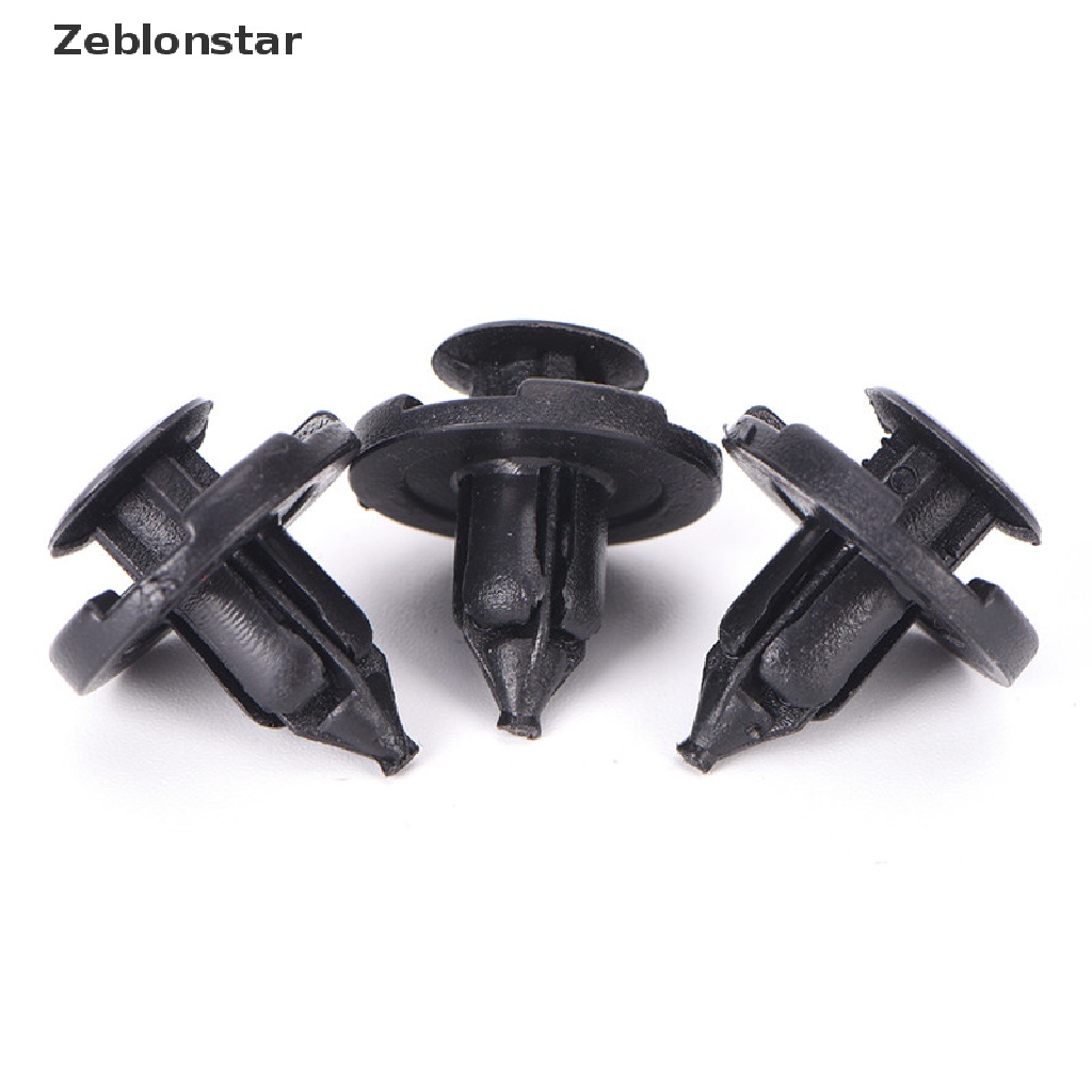 FENDER Set 50 Đinh Tán Nhựa Màu Đen 8mm Chuyên Dụng Cho Xe Hơi Set 50 Đinh Tán Nhựa 8mm Màu Đen Cho Xe Ô Tô 50x