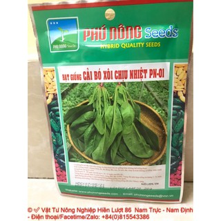Hạt giống cải bó sôi chịu nhiệt-vtnn hiền lượt