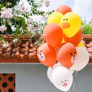 Bong bóng Gấu, Thỏ, Vịt