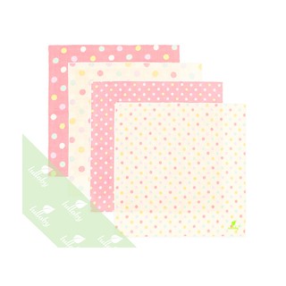 khăn mặt xô Lullaby (4c/set) cho bé