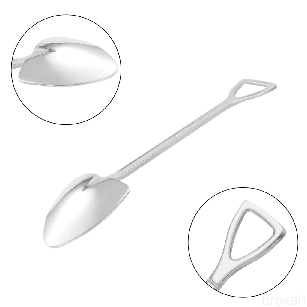 Muỗng Cà Phê Hình Xẻng Bằng Thép Không Gỉ