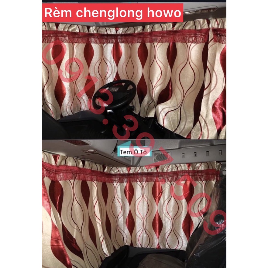 rèm che quanh cabin chenglong & howo