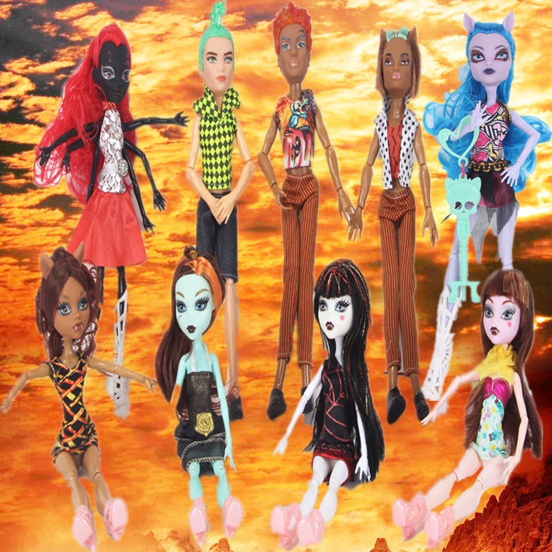 Búp Bê Hình Quái Vật Phong Cách Mới Cho Bé Trai Và Bé Gái