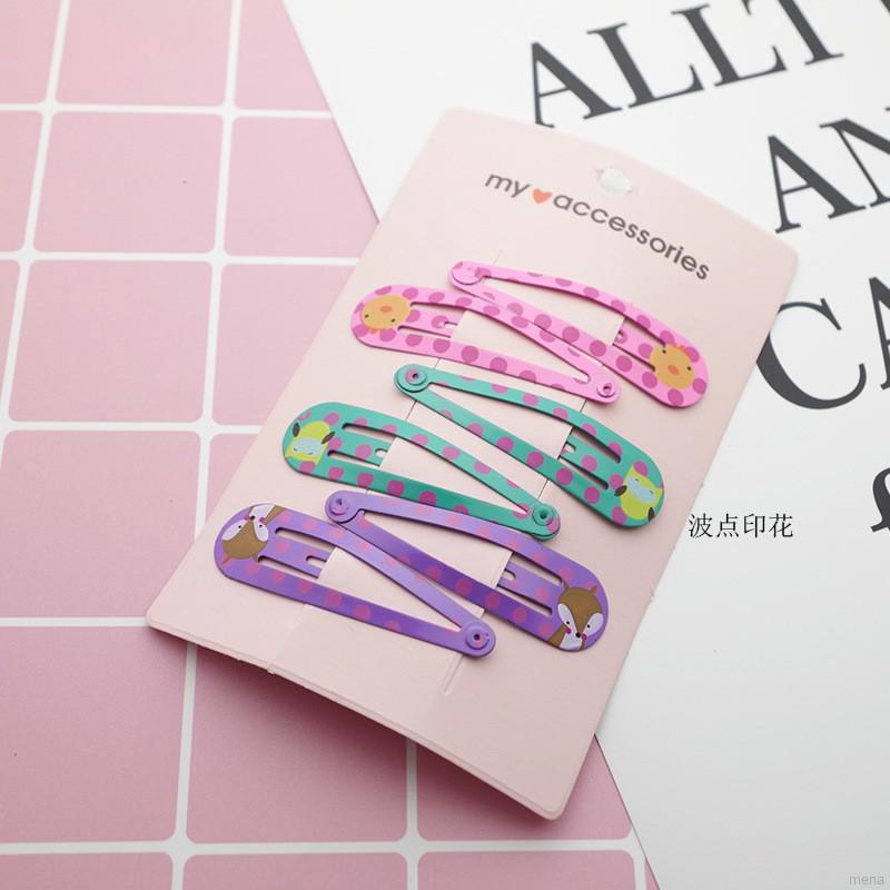 Set 6 kẹp tóc xinh xắn dành cho bé gái