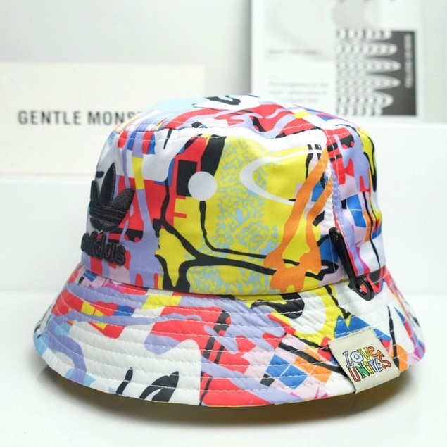 Mũ bucket Adidas nhiều hoạ tiết,trẻ trung,năng động,chất liệu cotton cao cấp.