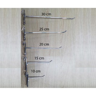 Móc Lưới 100 Chiếc Inox Tay Cài Lưới Treo Phụ Kiện, Vật Dụng SHOP ĐỦ CỠ