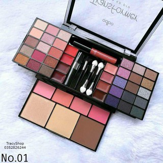 Combo Trang Điểm Phấn Mắt, Phấn Má, Son Môi Odbo 310k
