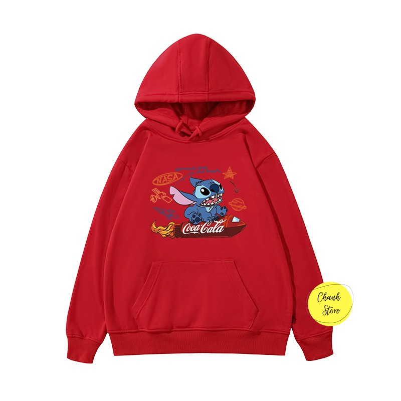 Áo Hoodie Dáng Rộng Nam Nữ RocketStitch