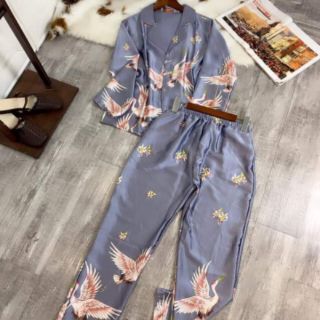 Đồ bộ lụa satin còn hạt