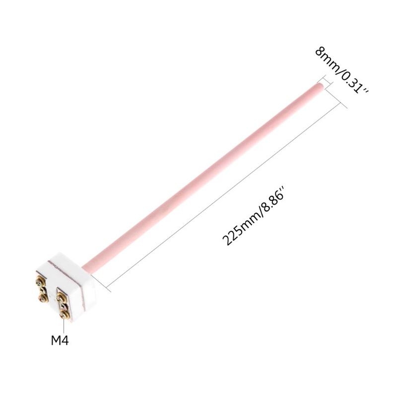 Đầu Dò Cảm Biến Nhiệt 225mm WRP-100 Platinum Rhodium 225mm