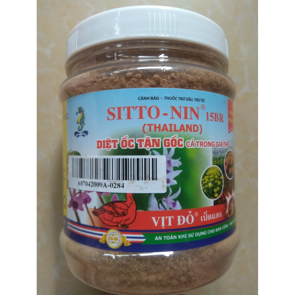 Sản phẩm SITTO-NIN trừ ốc tận gốc cả trong giá thể - chai 500 gram