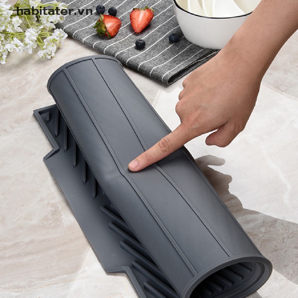 Thảm Silicone Úp Chén Đĩa Ráo Nước Tiện Dụng Cho Nhà Bếp